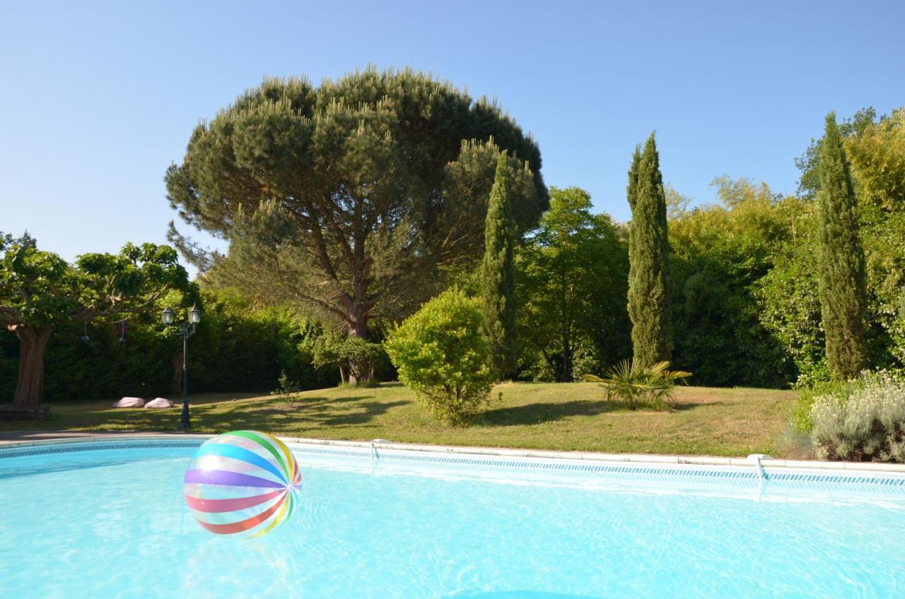 Villa Corterra Avec Piscine Et Jacuzzi Fargues-de-Langon Dış mekan fotoğraf