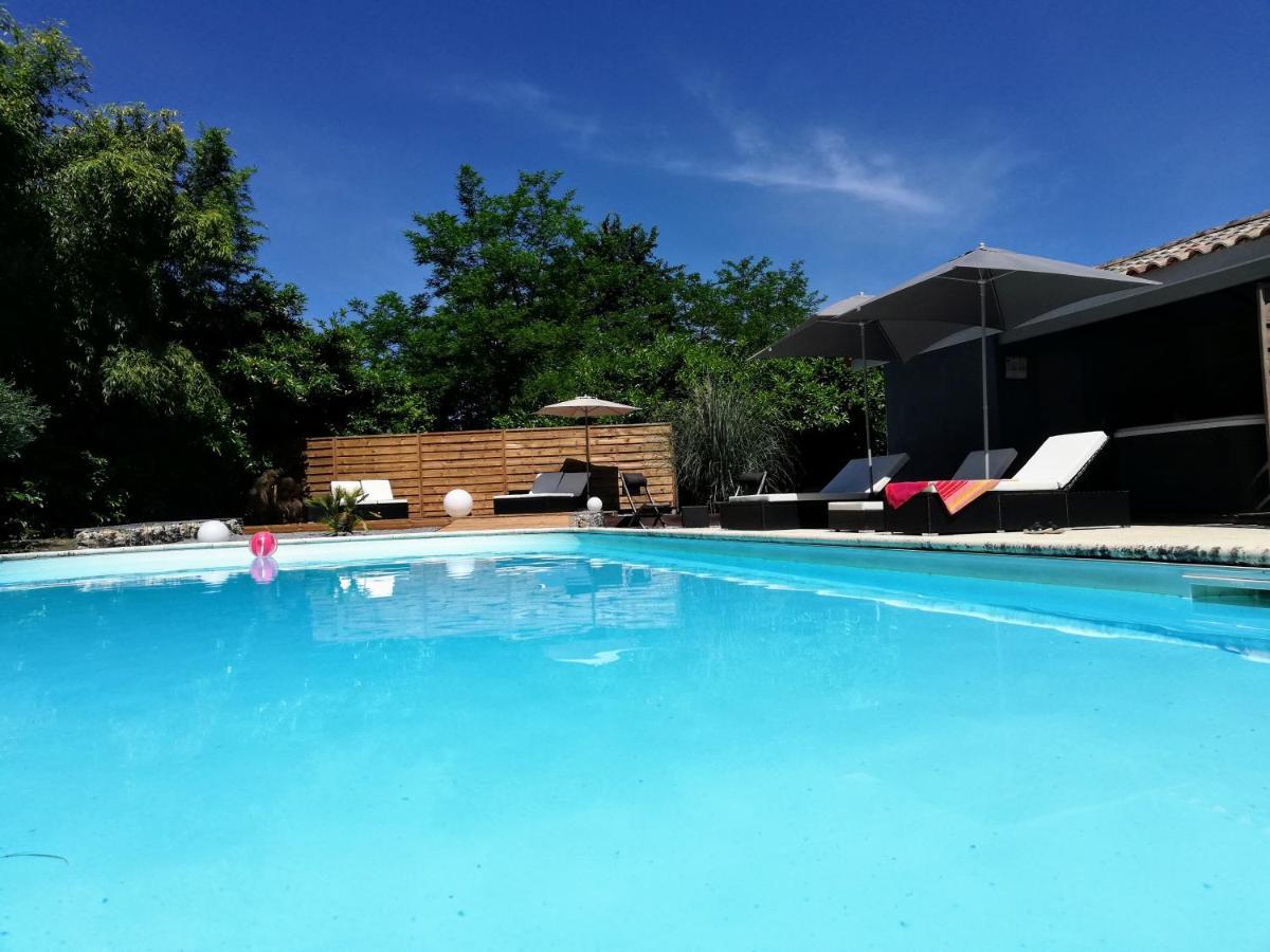 Villa Corterra Avec Piscine Et Jacuzzi Fargues-de-Langon Dış mekan fotoğraf